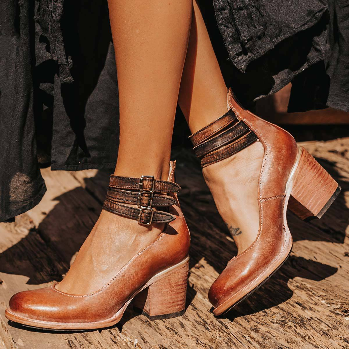 Eliska™ | Eleganckie skórzane szpilki