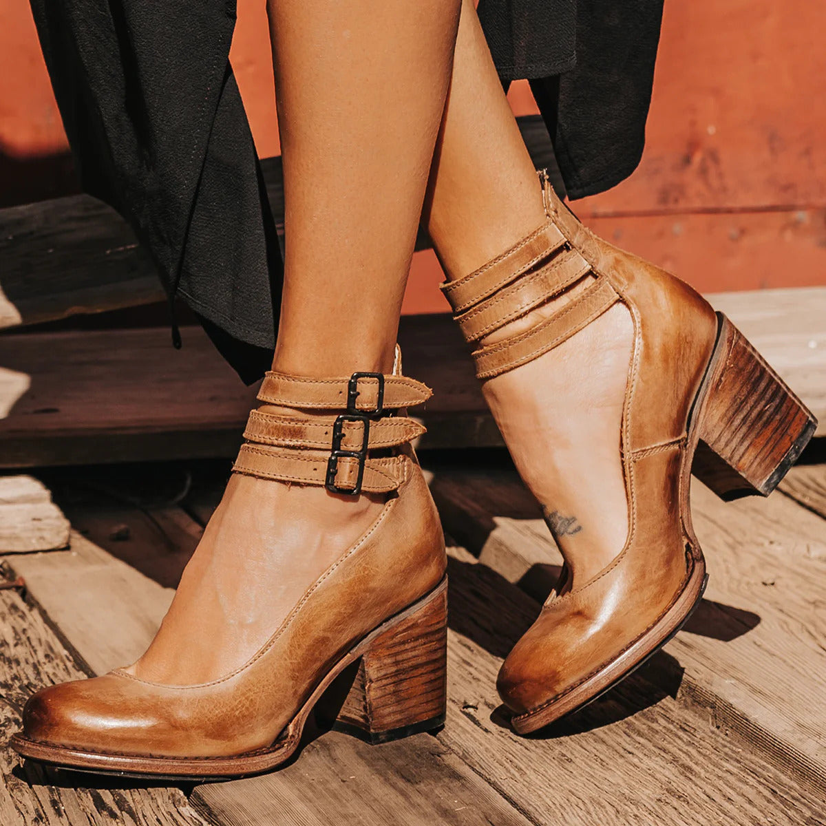 Eliska™ | Eleganckie skórzane szpilki