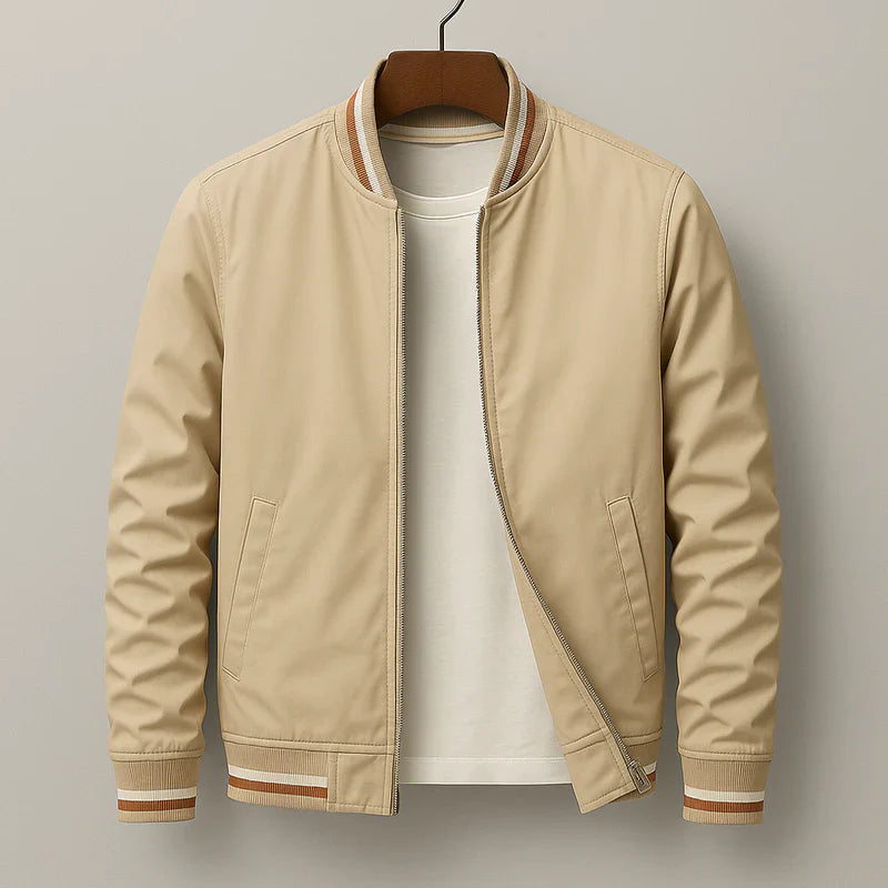 Maverick™ - Blouson bomber rayé élégant