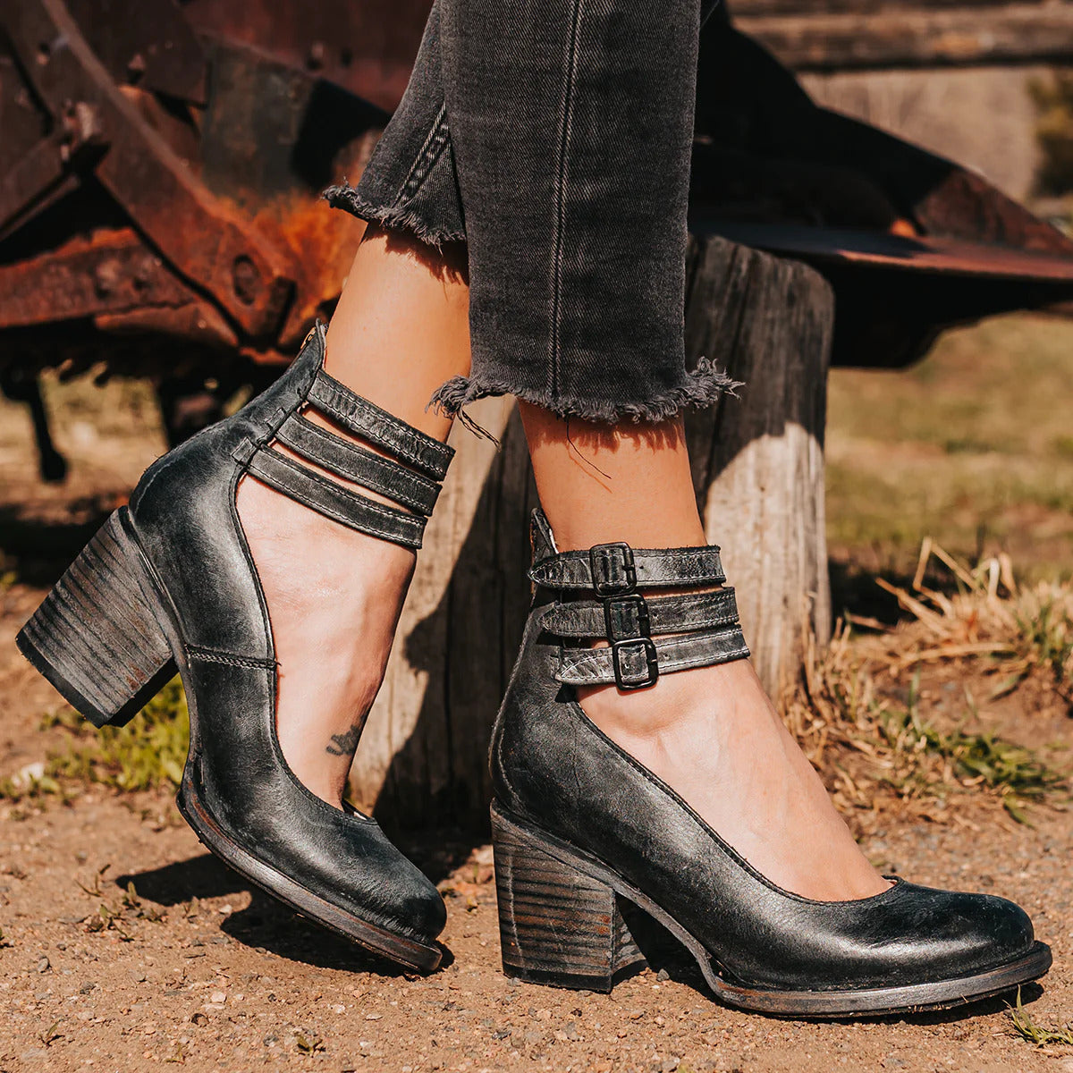 Eliska™ | Eleganckie skórzane szpilki
