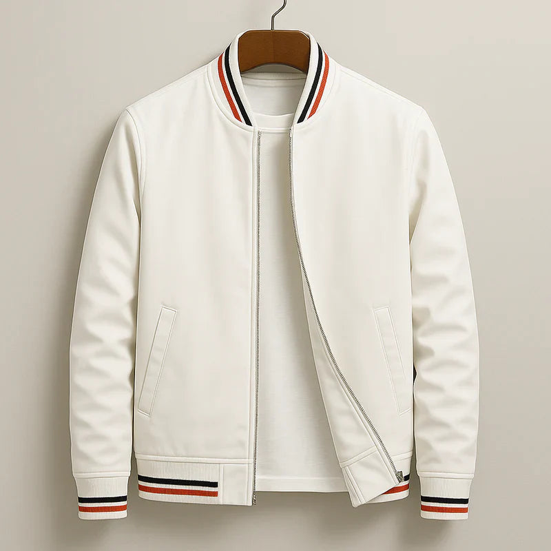 Maverick™ - Blouson bomber rayé élégant