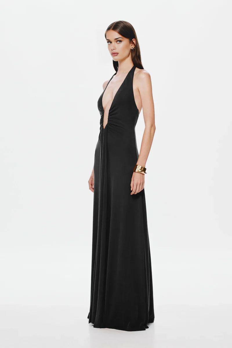 Valeria | Suknia Maxi z Cupro