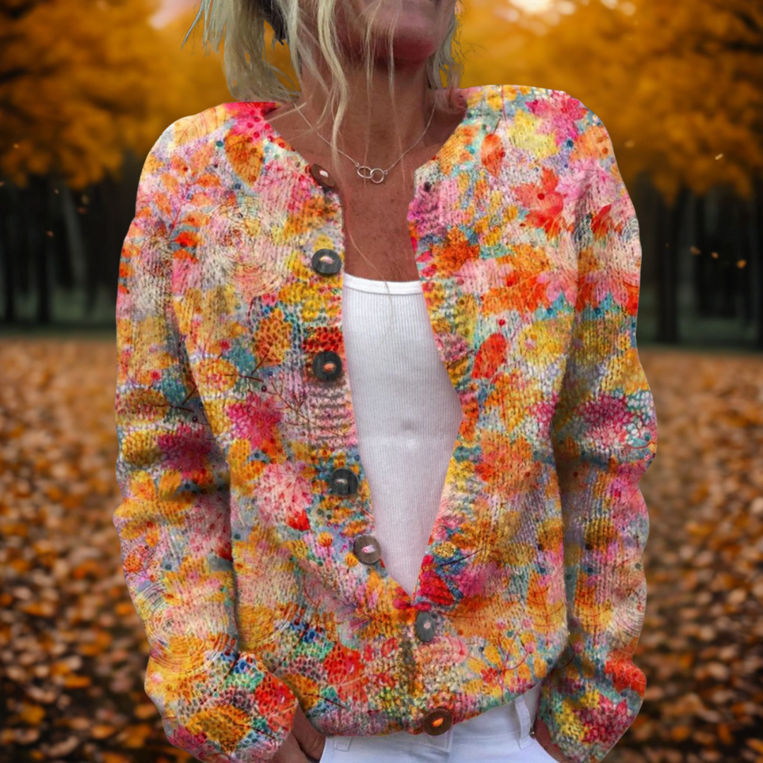 Gwen | Floral Print Cardigan