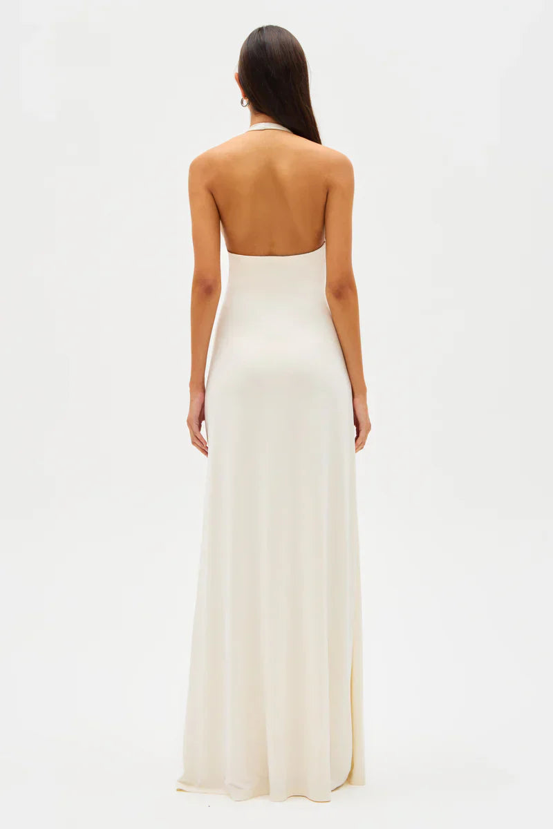 Valeria | Suknia Maxi z Cupro