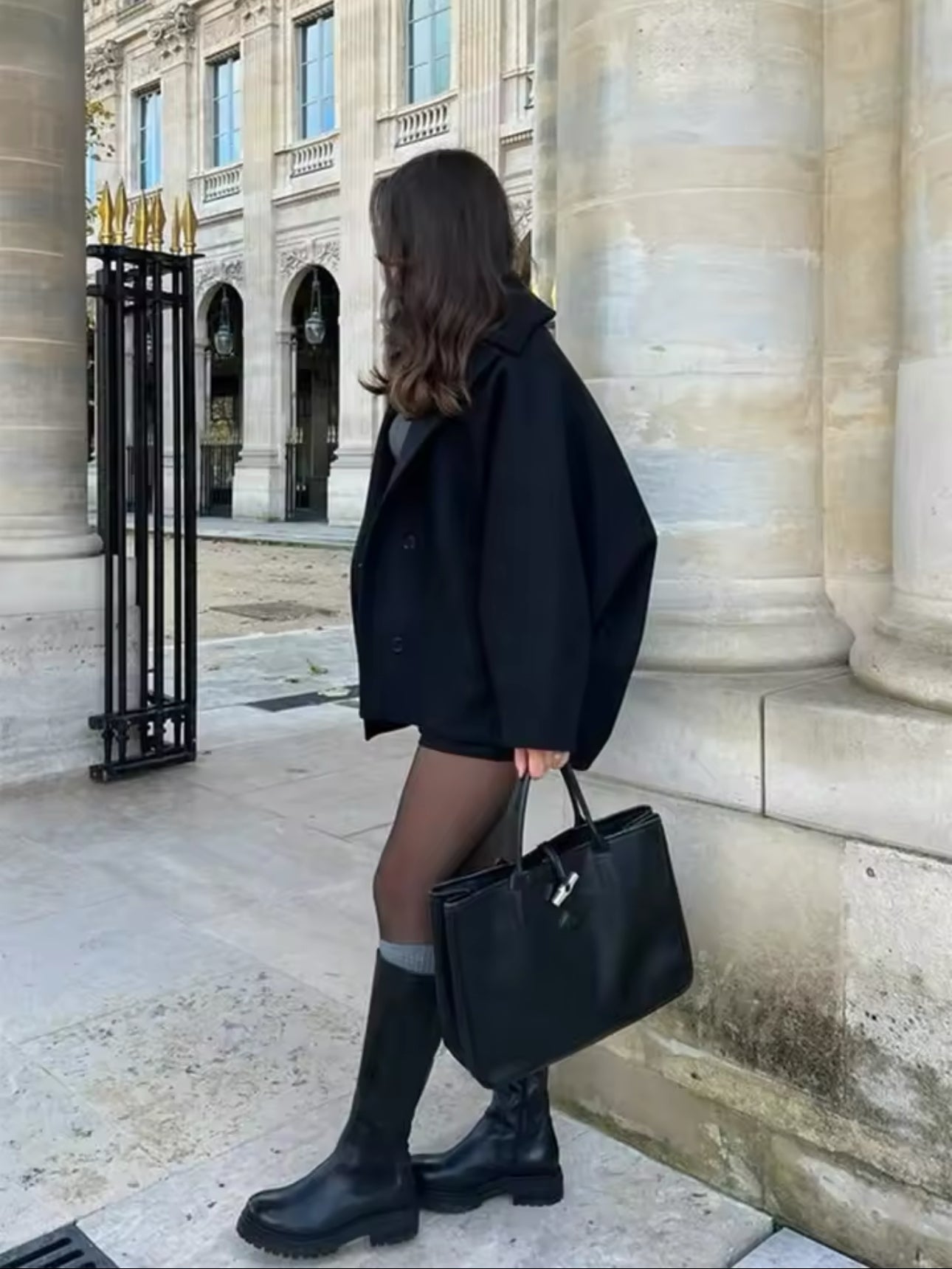 Serena | Wełniany płaszcz oversize