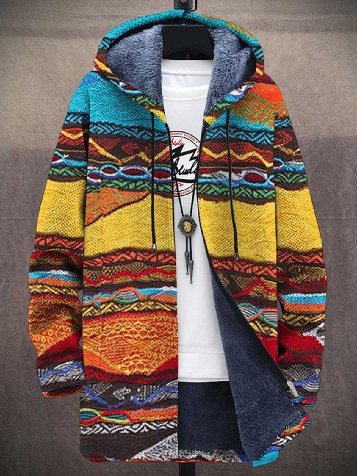 Jindalee™ | Cardigan luxueux d'inspiration artistique