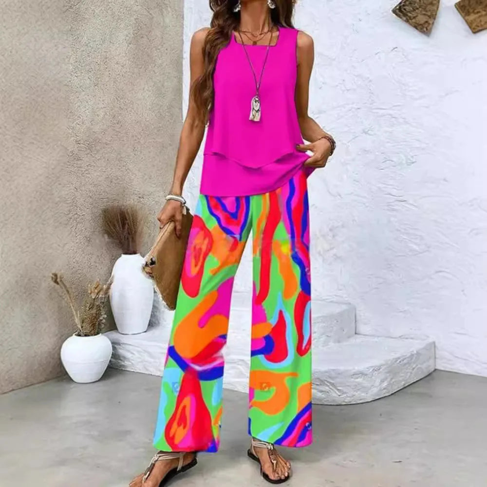 ZUZANNA | LEKKI I ELEGANCKI LETNI KOMPLET