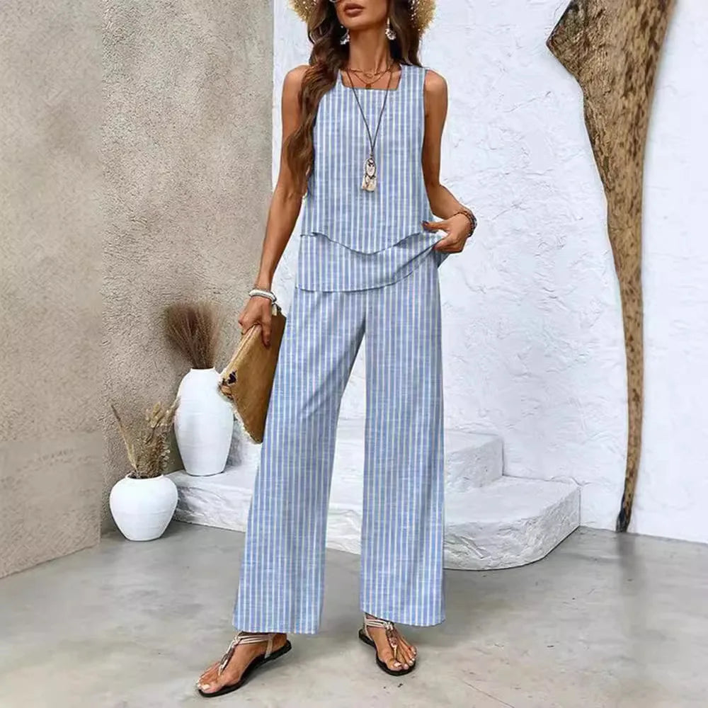 ZUZANNA | LEKKI I ELEGANCKI LETNI KOMPLET