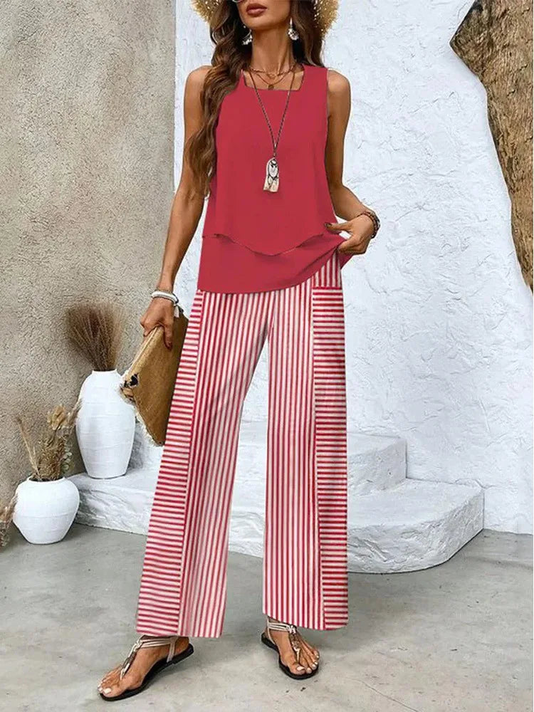 ZUZANNA | LEKKI I ELEGANCKI LETNI KOMPLET
