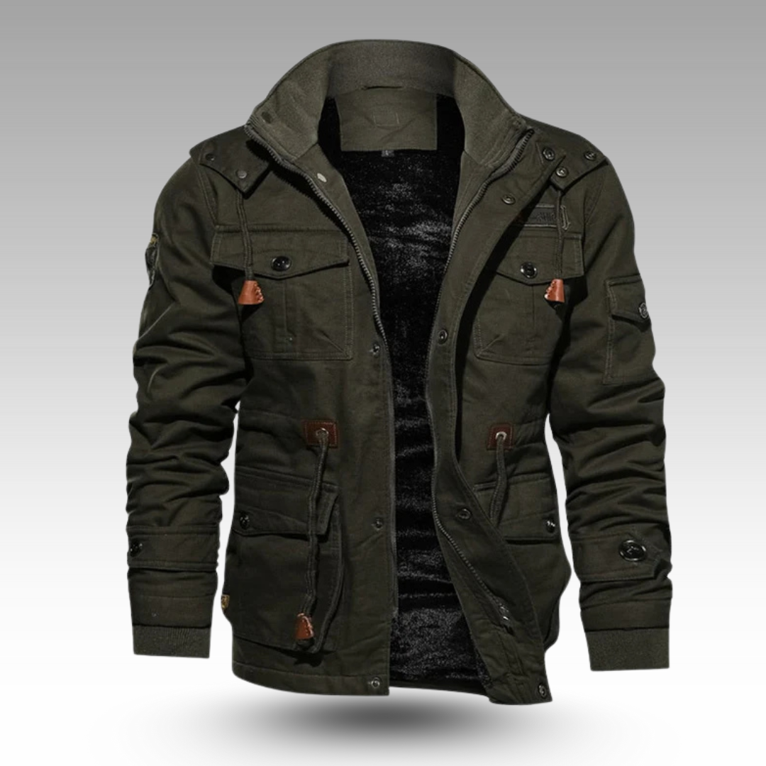 Veyro™ - Veste Moderne Élégante avec Doublure et Plusieurs Poches