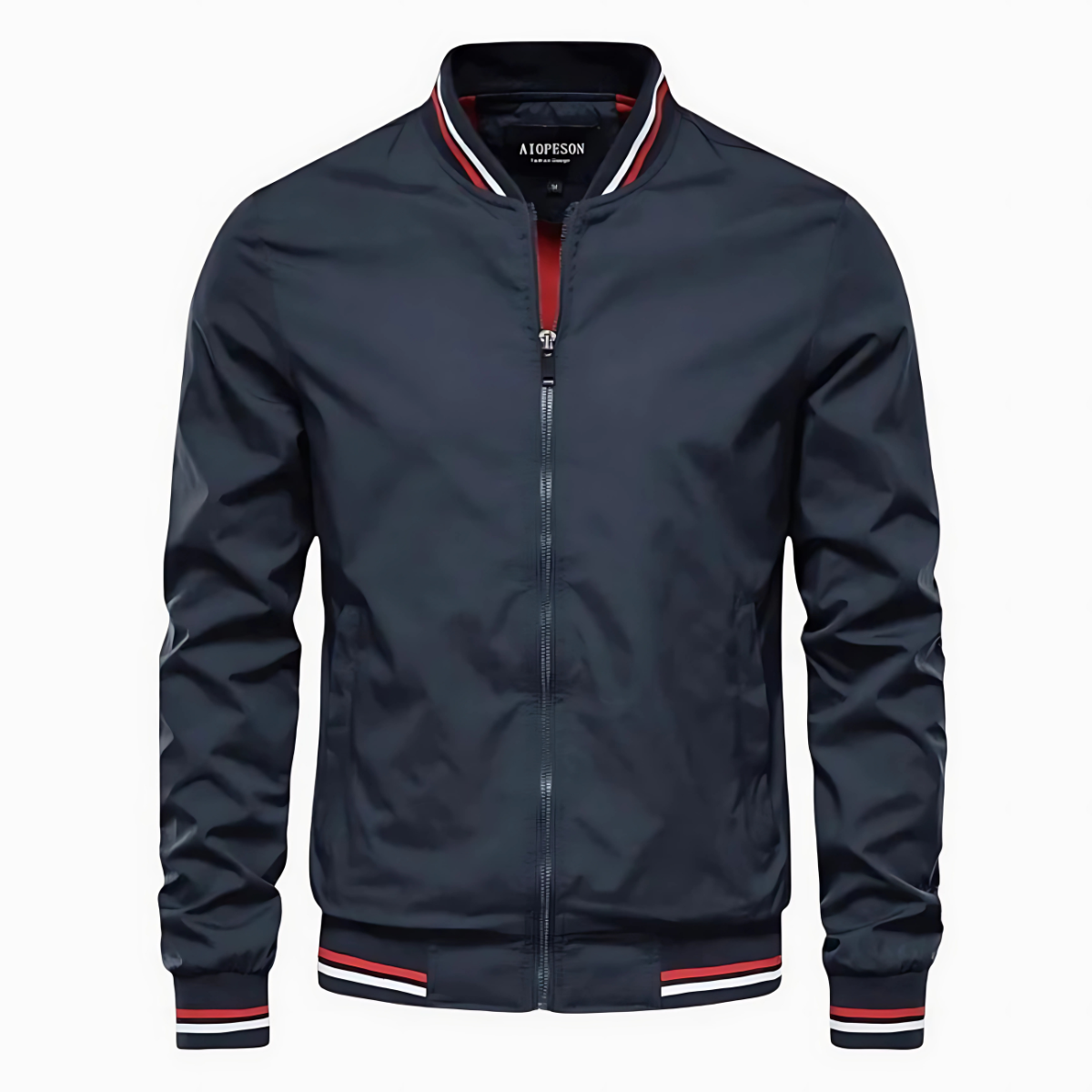 Maverick™ - Blouson bomber rayé élégant