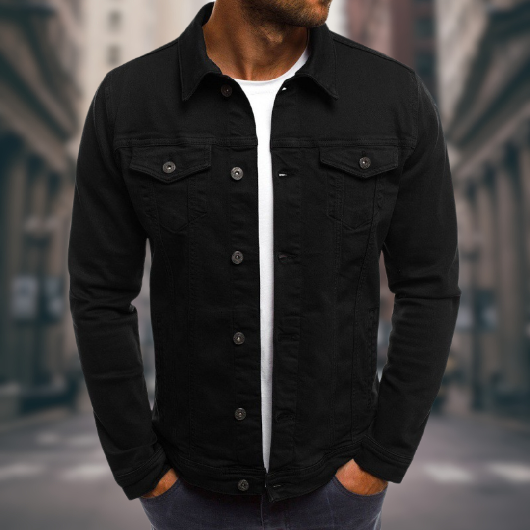Anthony™ - Veste en denim à coupe ajustée