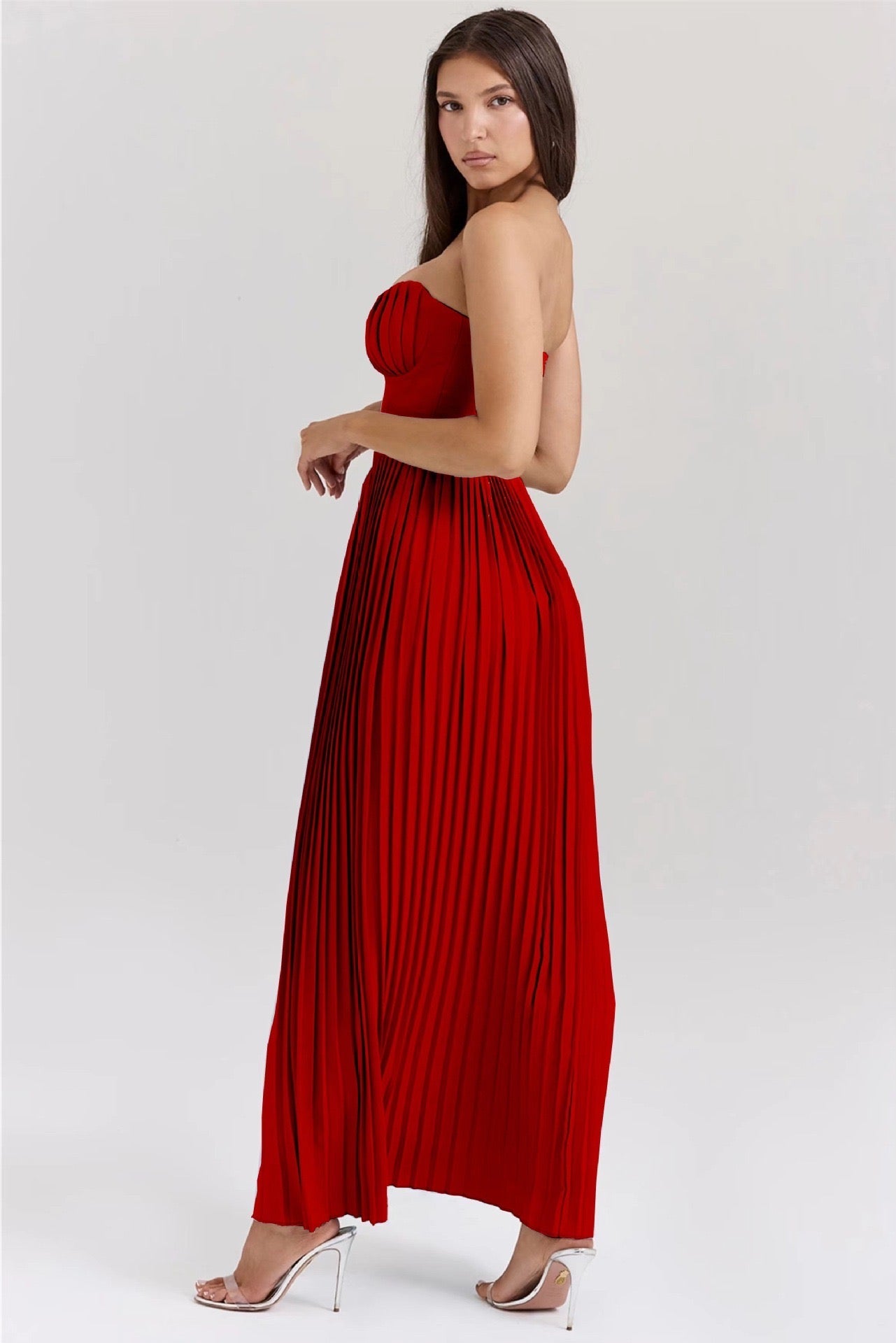 Sofia Elegancka Sukienka Maxi
