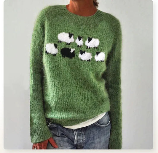 Nicole | Retro Winter Sweater