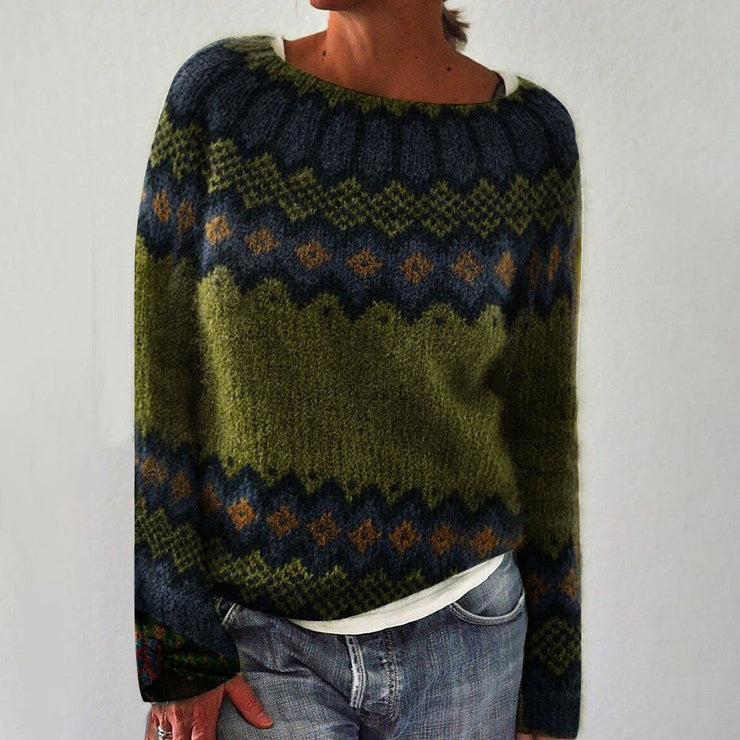 IVY – Cozy Winter Sweater with Nordic Knit