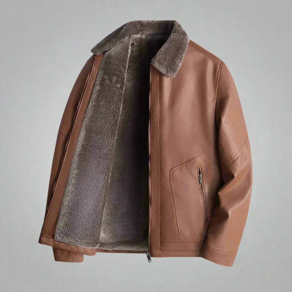 Veste en cuir Olof™ | Giacca in Pelle Cavalier
