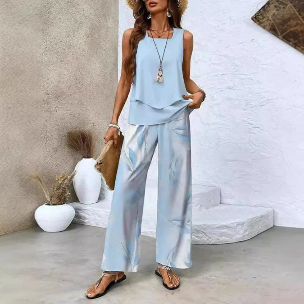 ZUZANNA | LEKKI I ELEGANCKI LETNI KOMPLET
