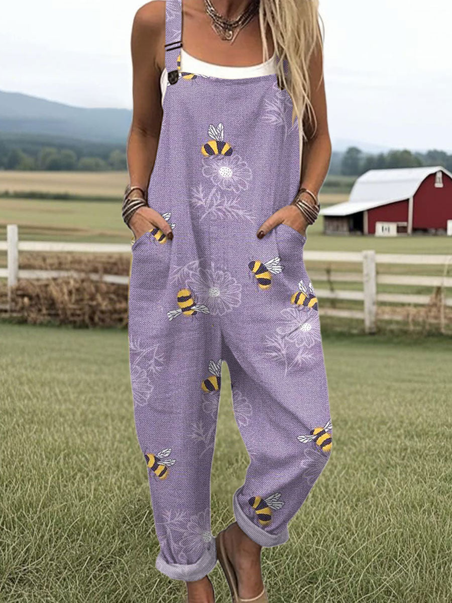 Fanny | Bee Blossom Jumpsuit