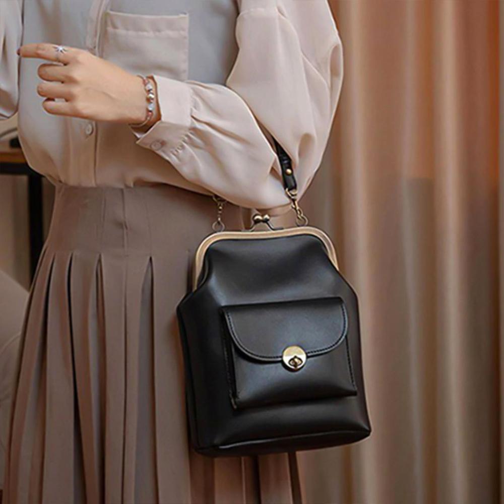 Vintage Kiss-Lock Bag -  Clara's Retro Chic Essential