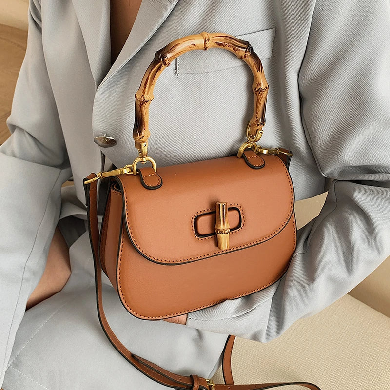 Aria™ - Sac à Main en Bambou Élégant