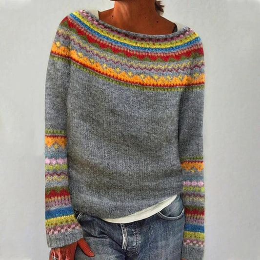 Nancy | Retro Knit Sweater